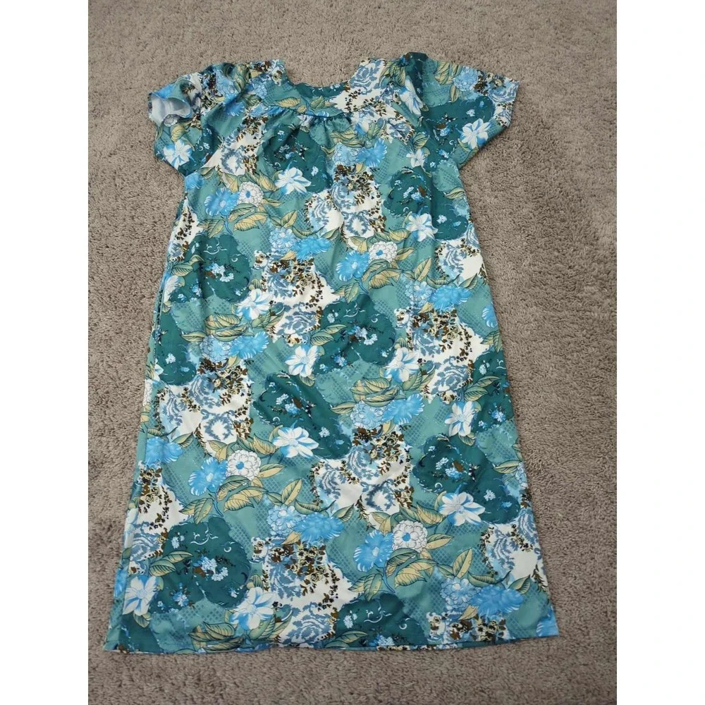 Anthony Richards‎ Nightgown Womens M Floral Tradwife Comfort
